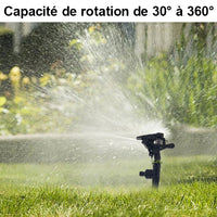 Rotajet : Arroseur de jardin sur piquet avec jet réglable - Livraison offerte