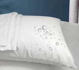 Lot de 2 Taies d'oreiller imperméables avec fermeture éclair - Livraison offerte