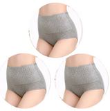 Lot de 3 Culottes abdominales en coton pour femme - Livraison offerte