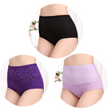 Lot de 3 Culottes abdominales en coton pour femme - Livraison offerte