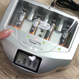 Chargeur de piles universel avec écran LCD - Livraison Offerte