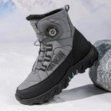 Bottes de neige chaudes, fourrées et décontractées pour homme résistantes aux températures froides - Livraison offerte