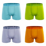 Lot de 4 boxers couleurs de la marques Pierre Cardin - Livraison offerte