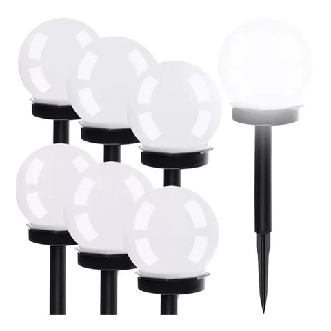 Lot de 6 lampes de jardin solaires – Livraison offerte