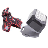 Lampe frontale 5 LED avec portée 500 mètres - Livraison offerte