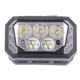 Lampe frontale 5 LED avec portée 500 mètres - Livraison offerte