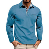 Polo élégant à manches longues à séchage rapide pour hommes - Livraison offerte