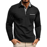 Polo élégant à manches longues à séchage rapide pour hommes - Livraison offerte