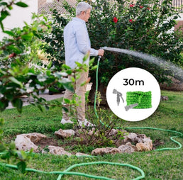 Tuyau d’arrosage extensible 30m - Livraison offerte