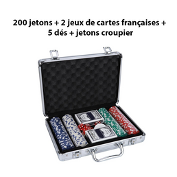 Mallette de Poker - Livraison offerte
